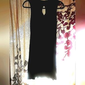 Nomads Hempwear 100% Sustainable Cotton Mini Black Dress M